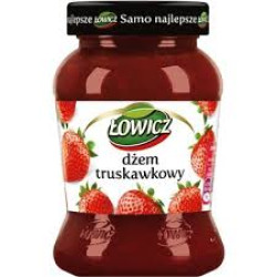 LOWICZ Dzem truskawkowy 8x280g 