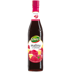 LOWICZ Syrop malina z cytryna 6x400ml