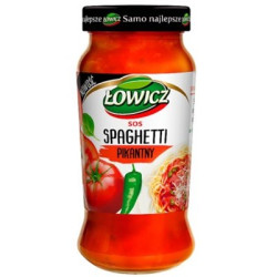 LOWICZ sos spaghetti pikantny sloik 6x500g