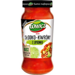 LOWICZ Sos slodko-kwasny z limonka  6x500g