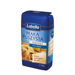 LUBELLA Maka pszenna puszysta Tortowa 10x1kg TYP 450