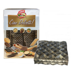 LUMAR Wafle crunchy black kakaowe z kremem mlecznym 700g  