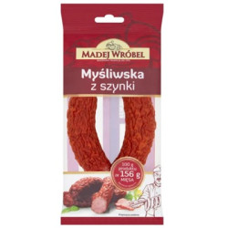 MADEJ & WROBEL Kielbasa mysliwska z szynki 150g sztuka