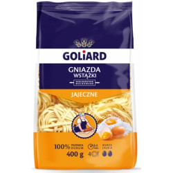 GOLIARD Makaron gniazda wstazka 10x400g 