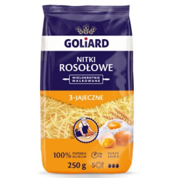 GOLIARD Makaron nitka rosolowa 18x250g