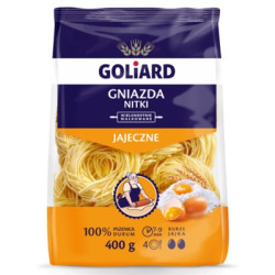 GOLIARD Makaron gniazda nitki 10x400g 