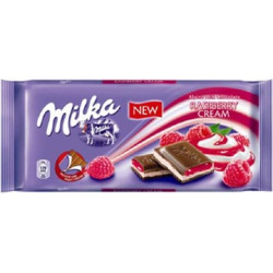 MILKA Czekolada Raspberry 22x100g