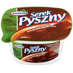 MLEKPOL Serek Pyszny czekoladowy 12x140g