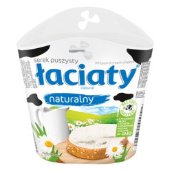 MLEKPOL Serek laciaty puszysty naturalny 150g