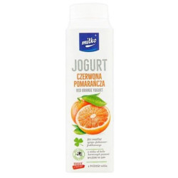 Mlekpol MILKO Jogurt czerwona pomarancza 6x330ml