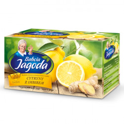 Herbata exp Babcia Jagoda Cytryna z imbirem 6x40g