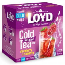 LOYD Herbata Cold Strawbery & Raspberry 10x(12x2,5g)