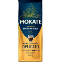 MOKATE Kawa ziarnista Delicado 8x500g 