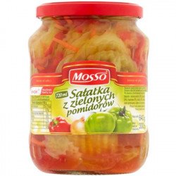 MOSSO Salatka z zielonych pomidorow 6x720ml