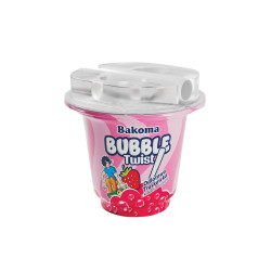 BAKOMA Jogurt TWIST BUBBLE Truskawka 12x210g