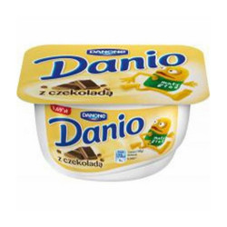 DANONE Serek Danio extra z kawalkami czekolady 16x130g