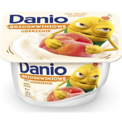 DANONE Serek Danio brzoskwiniowe 16x130g