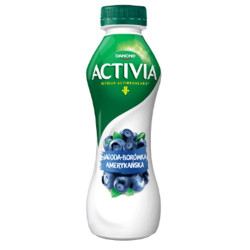 DANONE Activia do picia jagoda borowka amer 6x300g