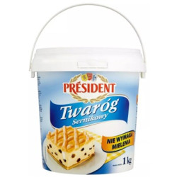 PRESIDENT Twarog sernikowy 6x1kg