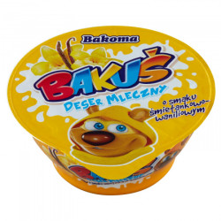 BAKOMA Deserek Bakus ml Smieta/Wanilia 12x100g