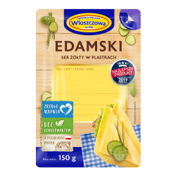 WLOSZCZOWA Ser plastry edamski 10x150g