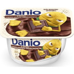 DANONE serek Danio czekolada orzech 16x130g