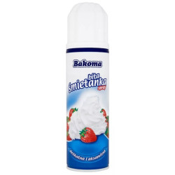 BAKOMA Bita smietana w sprayu 12x250g