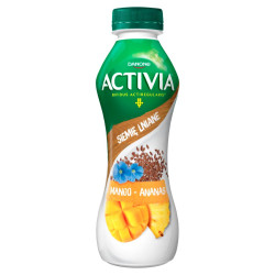 DANONE Activia do picia Siemie Lniane mango-ananas 6x280g 