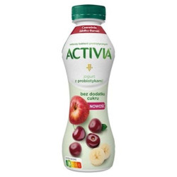 DANONE Activia do picia czeresnia-jablko-banan 6x270g