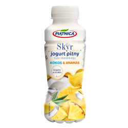 PIATNICA  Jogurt skyr pitny kokos-ananas 12x350g