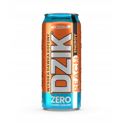 DZIK Napoj Energetyczny Zero Peach 24x500ml