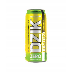 DZIK Napoj Energetyczny Zero Lemon 24x500ml