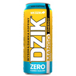 DZIK Napoj Energetyczny Zero Mango24x500ml