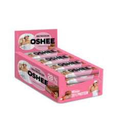 OSHEE Baton proteinowy RASPBERRY & ALMOND 12x49g