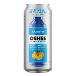 OSHEE Woda Magnez+B6 gazowana puszka 12x500ml