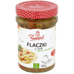 PAMAPOL Flaczki wolowe w ros dlugo got sloik 6x900g 