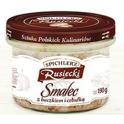 PAMAPOL SR Smalec z boczkiem i cebula 8x160g