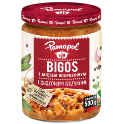 PAMAPOL SR Bigos z miesem i grzybami 8x500g