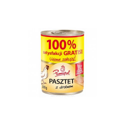 PAMAPOL Pasztet z drobiem 10x390g