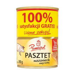 PAMAPOL Pasztet wieprzowy (mazowiecki) 10x390g