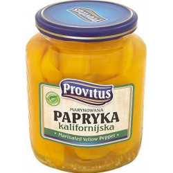 PROVITUS Papryka konserwowa kalifornijska 6x600g