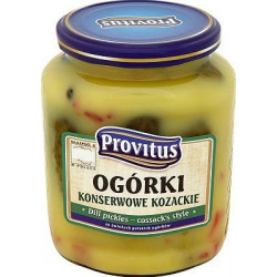 PROVITUS Ogorki konserwowe Kozackie 6x640g