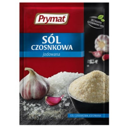 PRYMAT nr63 Sol czosnkowa jodowana 25 x 40g