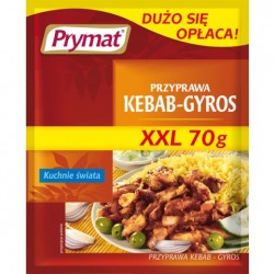 PRYMAT Przyprawa kebab - gyros XXL 18x70g