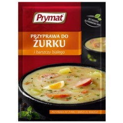 PRYMAT Przyprawa do zurku i barszczu bialego 25x25g