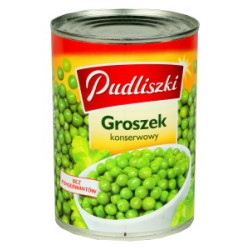 PUDLISZKI Groszek konserwowy 20x400g 