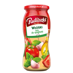 PUDLISZKI Sos Wloski bazylia-czosnek 6x500G