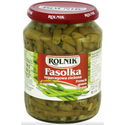 ROLNIK Fasolka szparagowa zielona 6x720ml