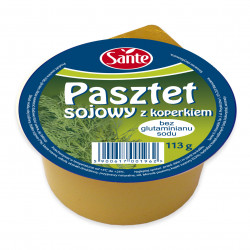 SANTE Pasztet sojowy z koperkowym 12x113g