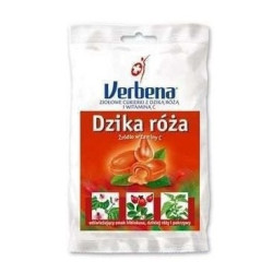 VERBENA Cukierki dzika roza 20x60g